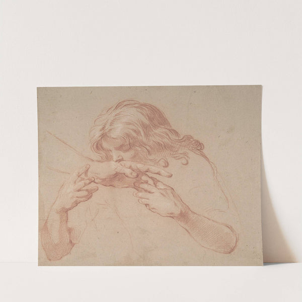 Youth Kissing an Outstretched Hand by Marco Benefial