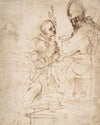 Youth Kneeling before a Prelate