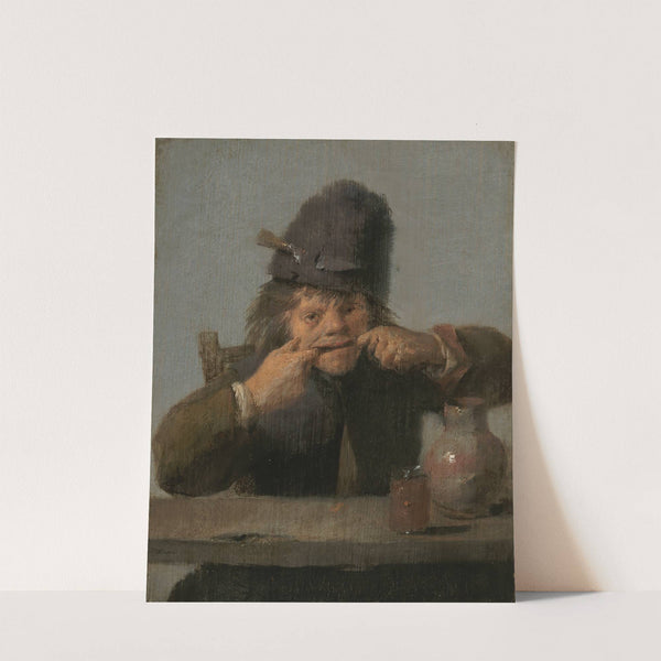 Youth Making a Face (c. 1632-1635) by Adriaen Brouwer