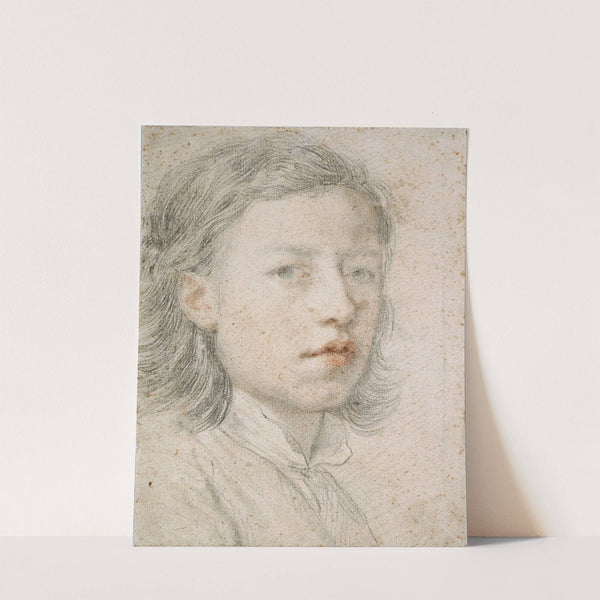 Youthful Self-Portrait (1740) by Anton Raphael Mengs