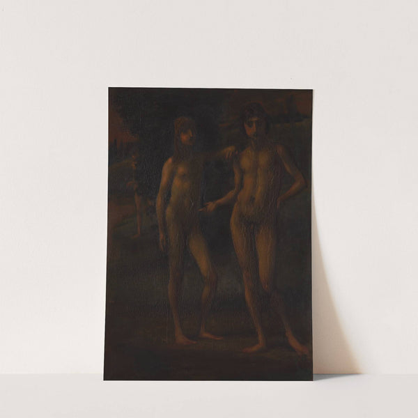 Youths in a Landscape (Two Youths) by Hans Von Marées