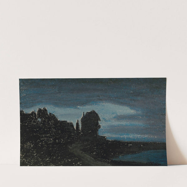 Yport, la nuit by Claude Monet