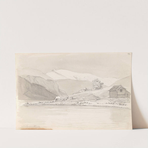 Ytre Kroken i Sogn (1843) by Adolph Tidemand