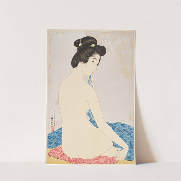Yukugo no onna (Woman after bath) (1920) by Hashiguchi Goyō