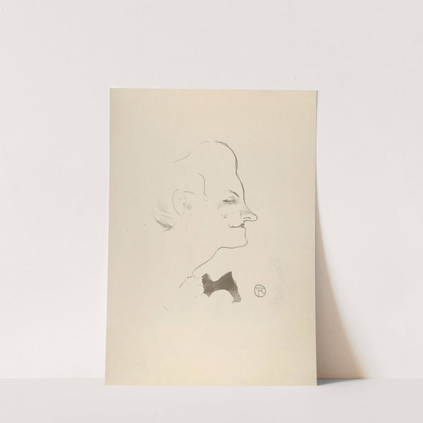 Yvette Guilbert (1893) by Henri de Toulouse-Lautrec