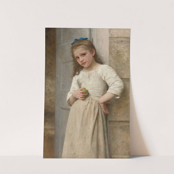 Yvonne Sur Le Pas De La Porte (1901) by William Bouguereau