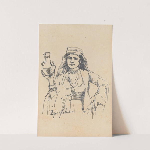 Z gór Libanu (1896) by Jan Styka