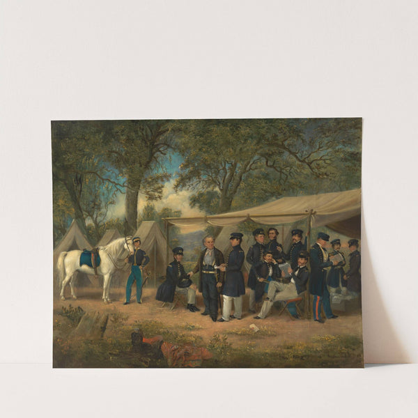 Zachary Taylor at Walnut Springs by William Garl Browne Jr.