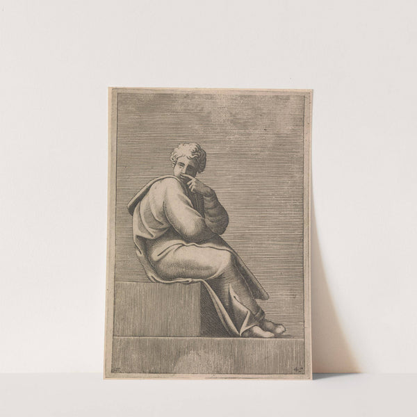 Zadoch, Ancestor of Christ by Adamo Scultori