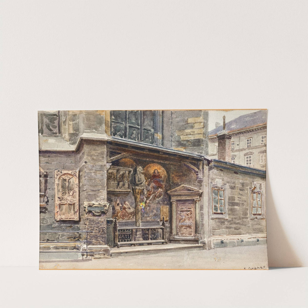 Zahnwehherrgott at the choir of Saint Stephen’s by Ernst Graner