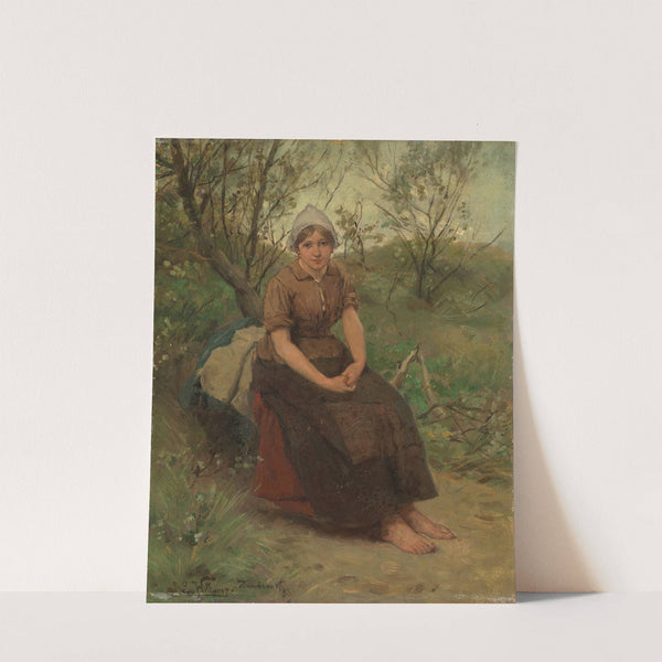 Zandvoortse vrouw by Ernst Witkamp