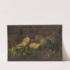 Zátišie s ovocím a zeleninou (1890) by Ferdinand Wagner Jnr.
