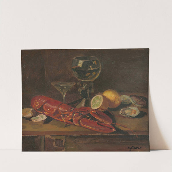 Zátišie s rakom by Štefan Fodor