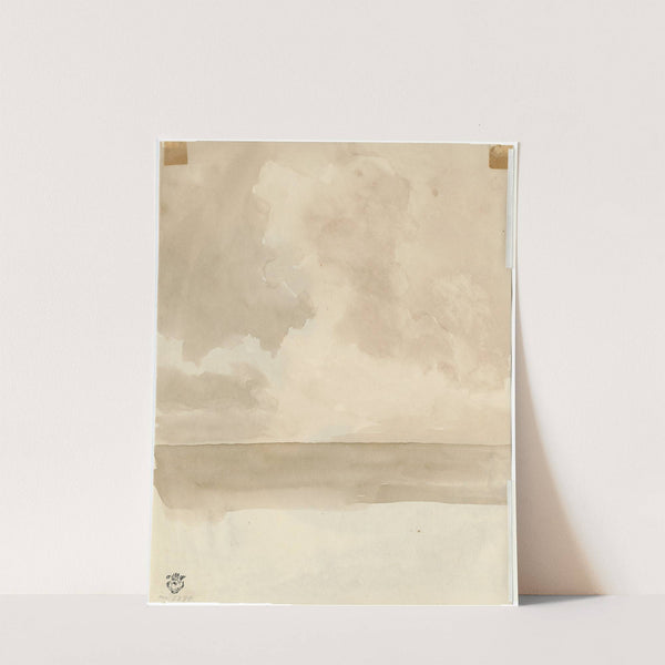 Zeegezicht, horizon by Pieter van Loon