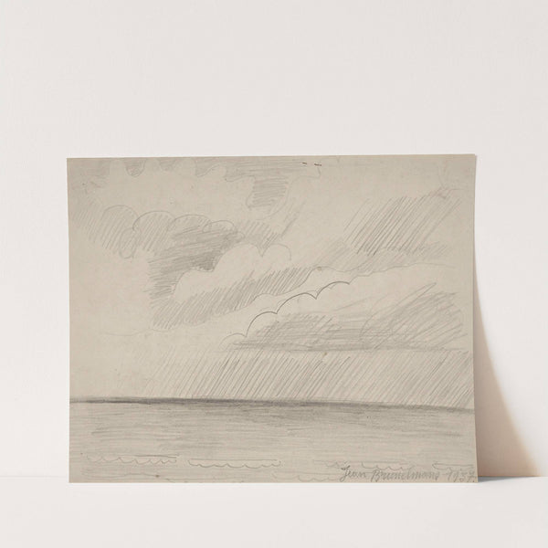 Zeegezicht (1937) by Jean Brusselmans