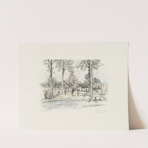 Zehlendorfer Straße (Um Berlin) (1910s) by Rudolf Grossmann