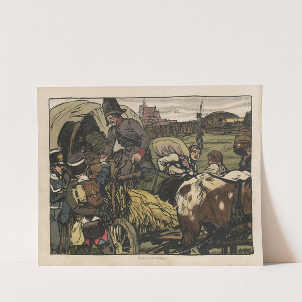 Zehn Jahre deutscher Not (1803-1812) Pl.4 (1912) by Angelo Jank