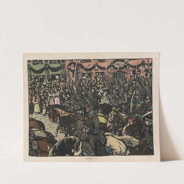 Zehn Jahre deutscher Not (1803-1812) Pl.6 (1912) by Angelo Jank