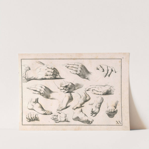 Zeichenbuch für Künstler und Liebhaber der freyen Handzeichnung Pl.16 (1781) by Johann Quirin Jahn