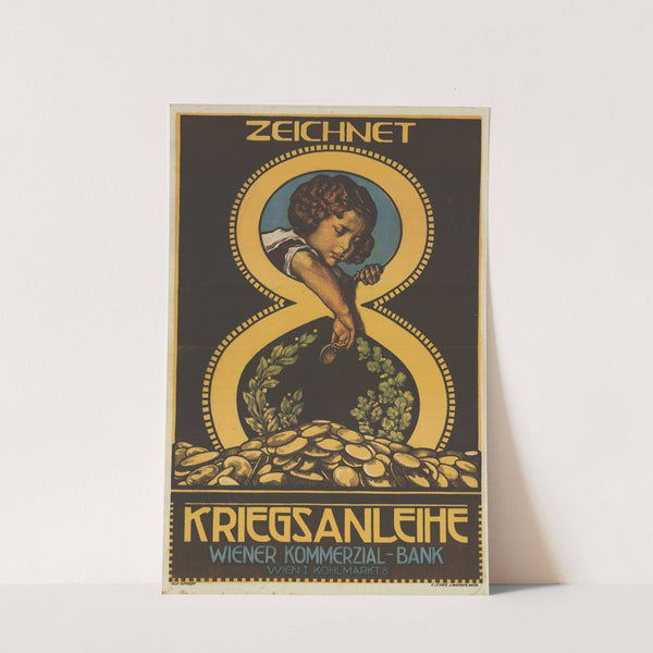 Zeichnet 8. Kriegsanleihe (1918) by Alfred Offner