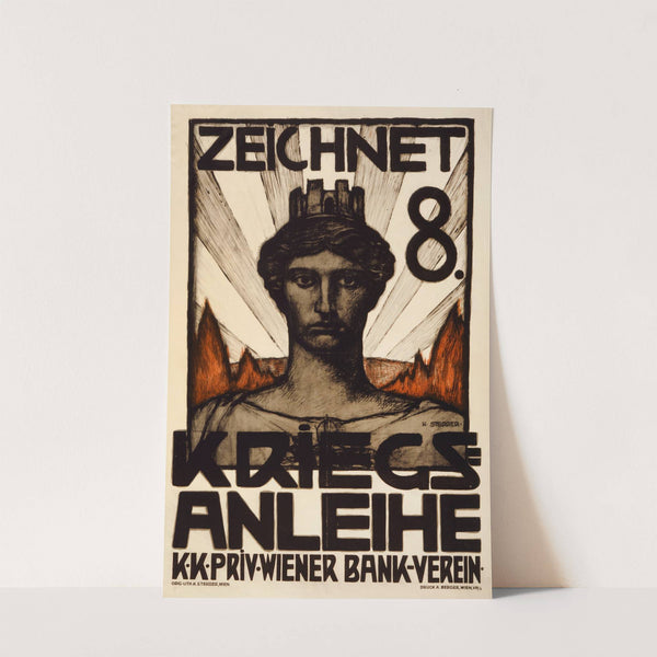 Zeichnet 8. Kriegsanleihe by Karl Sterrer