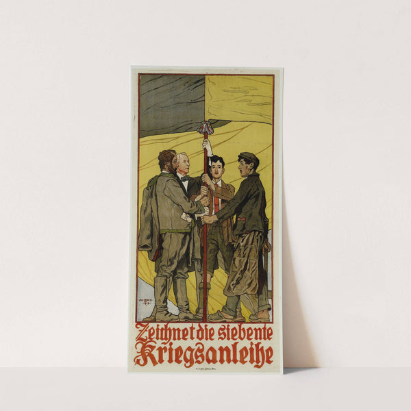 Zeichnet die siebente Kriegsanleihe by Maximilian Lenz