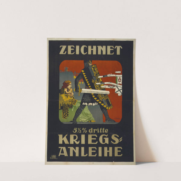 Zeichnet Kriegsanleihe by Erwin Puchinger