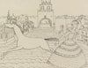Zeichnung ‘mit Grüner Dame’ (Drawing For ‘with Green Lady’)