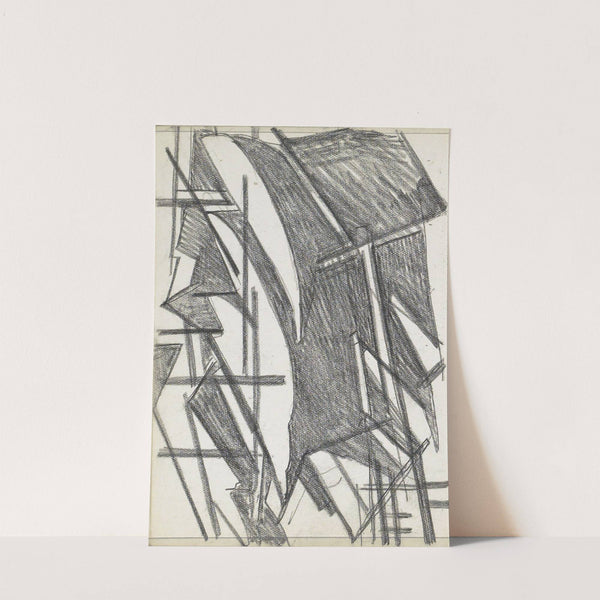 Zeilboten op een werfhelling by Reijer Stolk