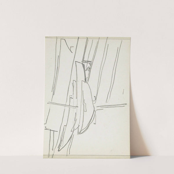 Zeilboten op een werfhelling by Reijer Stolk