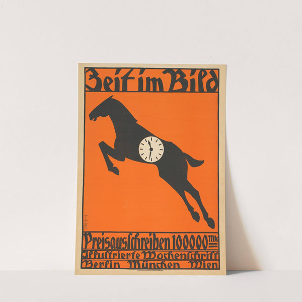 Zeit im Bild. Preisausschreiben 100000Mk. Berlin München Wien (1913) by Thomas Theodor Heine