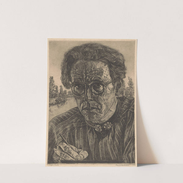 Zelfportret (1911 - 1943) by Arend Hendriks