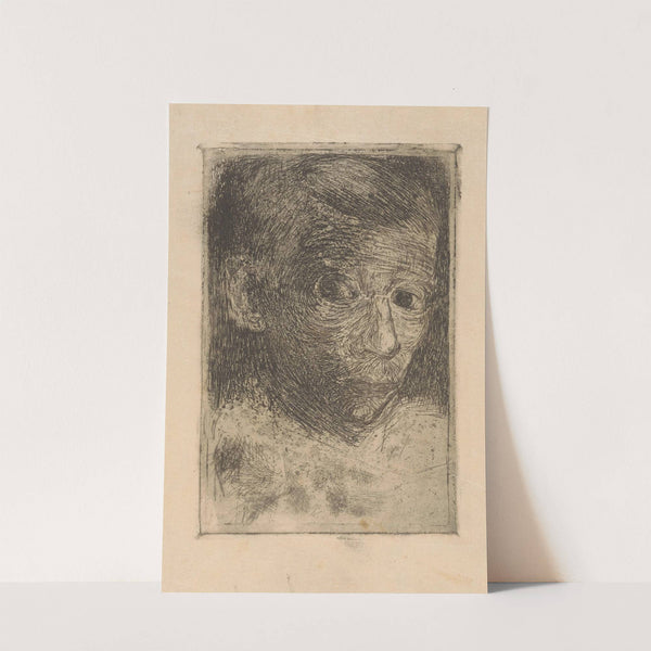 Zelfportret. (1915) by Jan Mankes