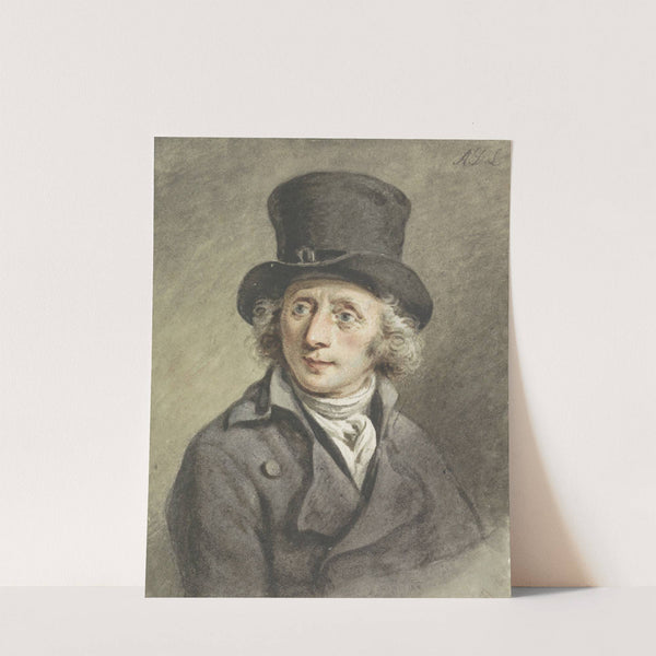 Zelfportret (1765 - 1820) by Adriaan de Lelie