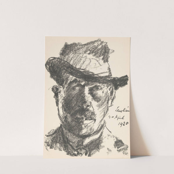 Zelfportret Lovis Corinth by Lovis Corinth