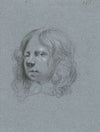 Zelfportret van Moses ter Borch, naar links