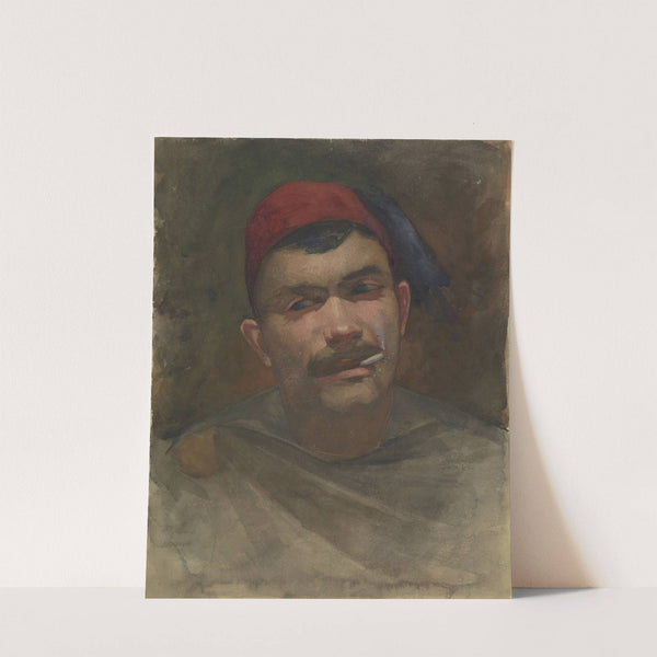 Zelfportret van Pieter Florentius Nicolaas Jacobus Arntzenius by Floris Arntzenius