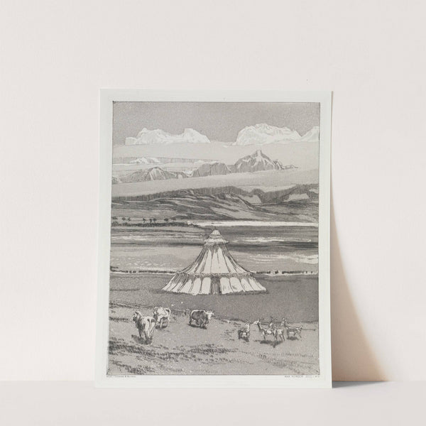 Zelt (Zelt, Opus XIV, 1. Teil, Nr. 2) (1915) by Max Klinger