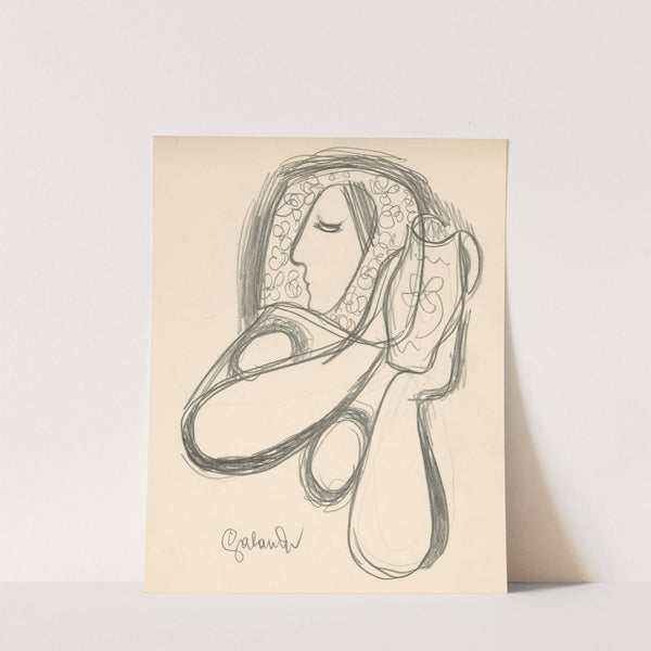 Žena s džbánom by Mikuláš Galanda