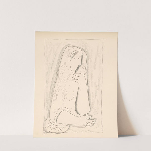 Žena s košíkom by Mikuláš Galanda