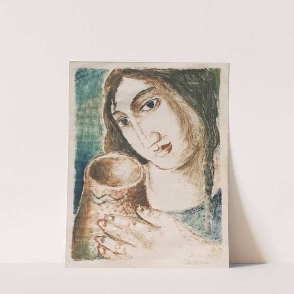 Žena s krčahom by Mikuláš Galanda