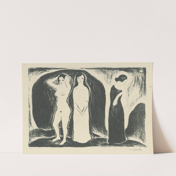 Žena v troch podobách by Mikuláš Galanda