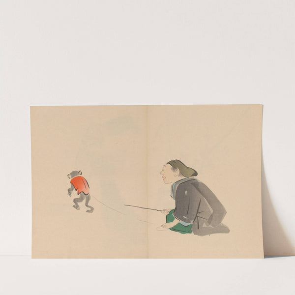 Zeshin iboku tairyūkyo gafu, Pl.02 by Shibata Zeshin