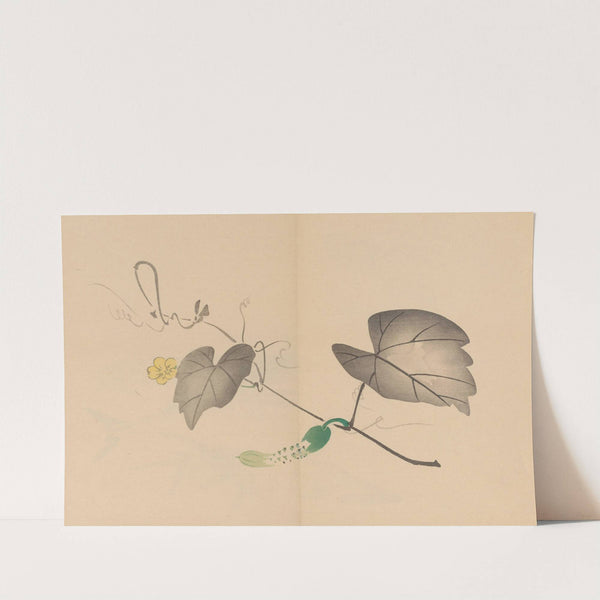 Zeshin iboku tairyūkyo gafu, Pl.04 by Shibata Zeshin