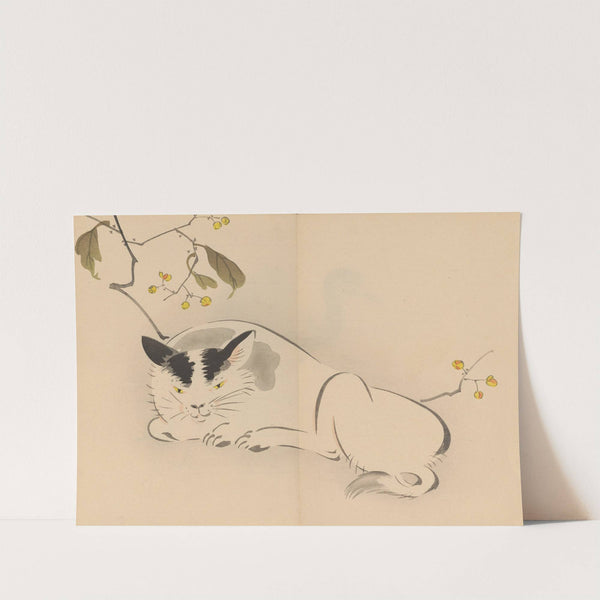 Zeshin iboku tairyūkyo gafu, Pl.08 by Shibata Zeshin