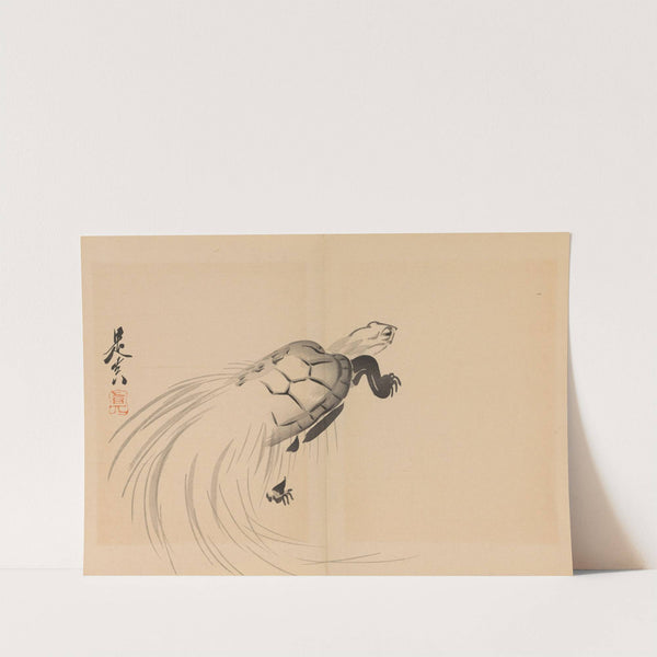Zeshin iboku tairyūkyo gafu, Pl.12 by Shibata Zeshin