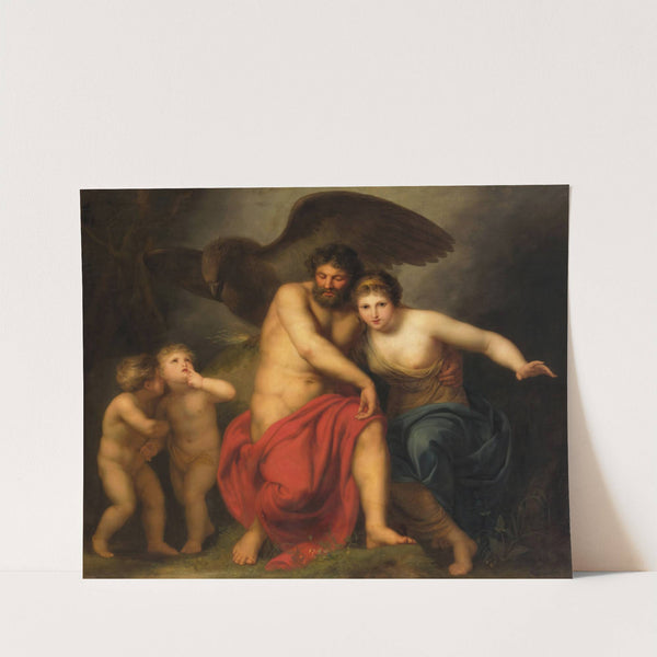 Zeus and Hera on Mount Ida (1775) by Andries Cornelis Lens