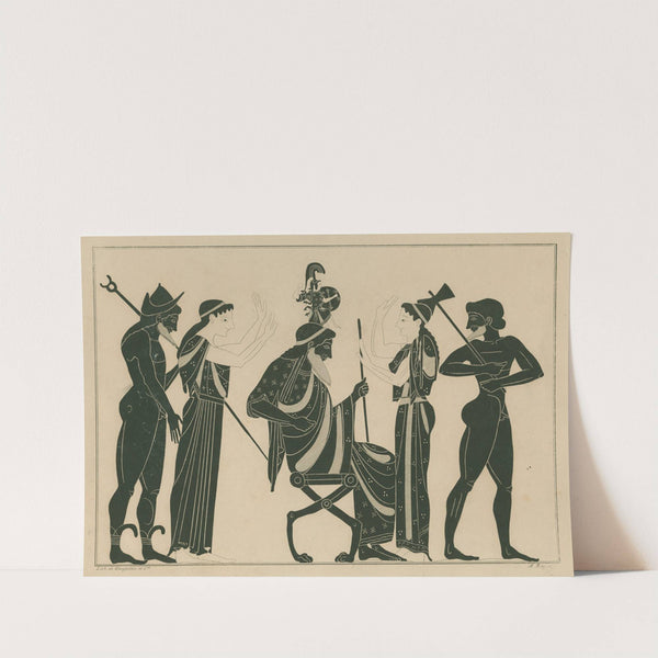 Zeus gives birth to Athena (1844-1861) by A. Rey