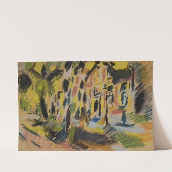 Zicht op Delft by Jules Schmalzigaug