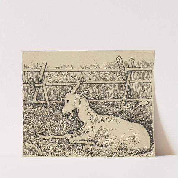 Ziege (ca 1905) by Hans Thoma